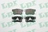 Тормозные колодки задние дисковые LPR 05P1404 (фото 1)