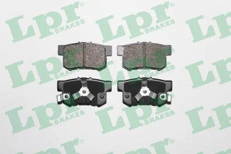 Тормозные колодки задние дисковые LPR 05P1404