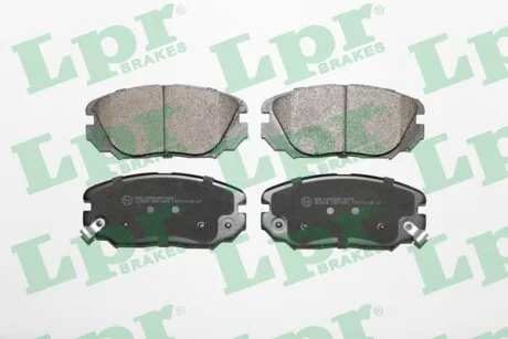 Тормозные колодки дисковые LPR 05P1409