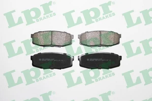 Тормозные колодки дисковые LPR 05P1419 (фото 1)