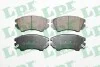 Комплект тормозных колодок из 4 шт. дисков LPR 05P1467 (фото 1)