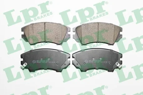 Комплект тормозных колодок из 4 шт. дисков LPR 05P1467