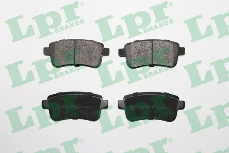 Гальмівні колодки задні дискові LPR 05P1484