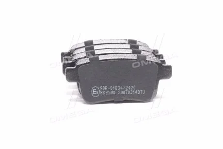 Тормозные колодки задние дисковые LPR 05P1487