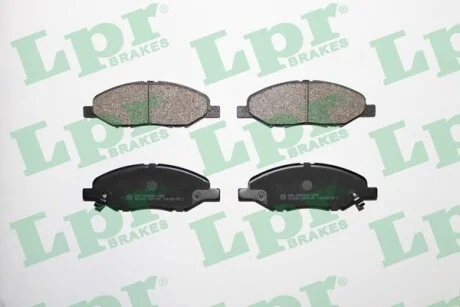 Тормозные колодки передние дисковые LPR 05P1497