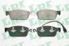 Тормозные колодки передние дисковые LPR 05P1551 (фото 1)