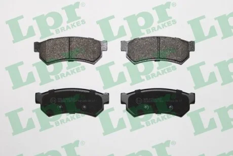 Тормозные колодки задние дисковые LPR 05P1564