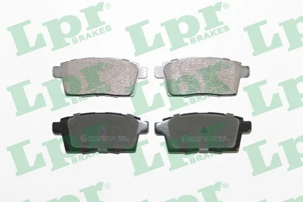 Гальмівні колодки задні дискові LPR 05P1572 (фото 1)