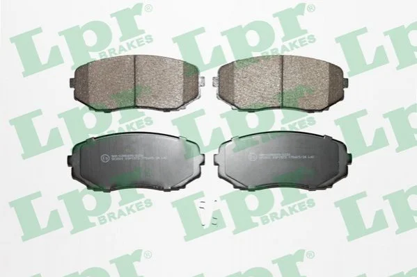 Гальмівні колодки передні дискові LPR 05P1573 (фото 1)