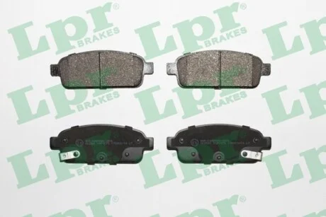 Тормозные колодки задние дисковые LPR 05P1575