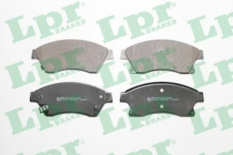 Тормозные колодки передние дисковые LPR 05P1581