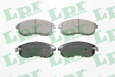 Тормозные колодки передние дисковые LPR 05P1606