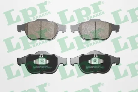 Тормозные колодки, дисковые LPR 05P1678