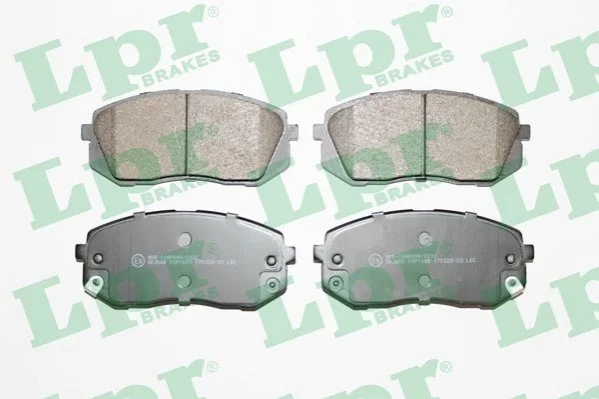 Гальмівні колодки передні дискові LPR 05P1689 (фото 1)