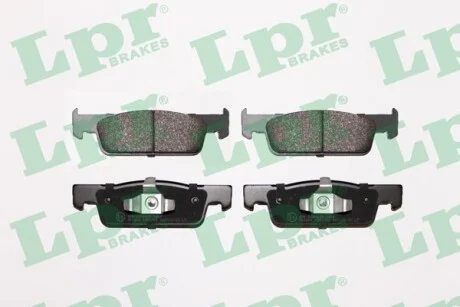 Тормозные колодки передние дисковые LPR 05P1702