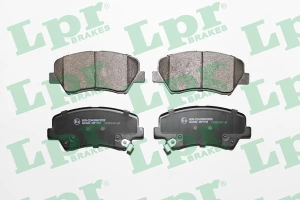 ДИСКОВІ КОЛОДКИ LPR 05P1753 (фото 1)