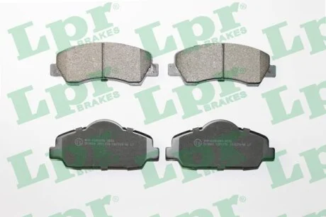 Тормозные колодки передние дисковые LPR 05P1770