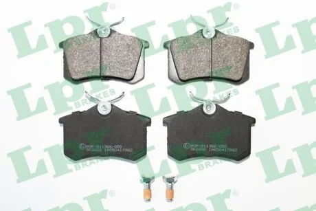 Тормозные колодки задние дисковые LPR 05P1788