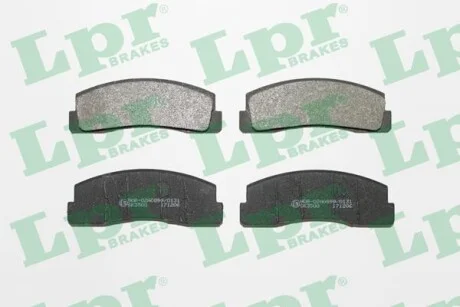 Гальмівні колодки дискові LPR 05P179