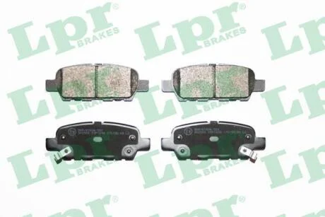Тормозные колодки дисковые LPR 05P1839
