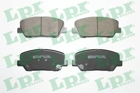 Гальмівні колодки дискові LPR 05P1960