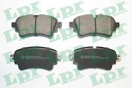 Гальмівні колодки дискові LPR 05P2039