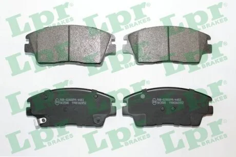 Гальмівні колодки дискові LPR 05P2052