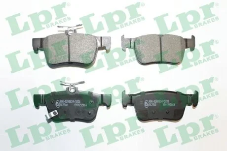 Гальмівні колодки дискові LPR 05P2064