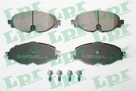Тормозные колодки дисковые LPR 05P2067