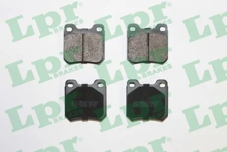 Тормозные колодки задние дисковые LPR 05P206