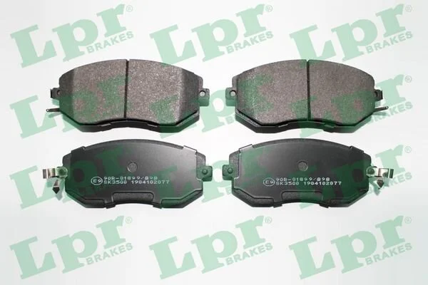 Тормозные колодки дисковые LPR 05P2077 (фото 1)