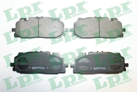 Гальмівні колодки дискові LPR 05P2102