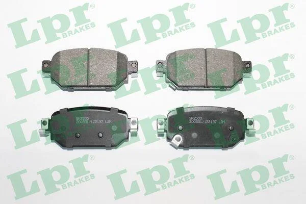 Гальмівні колодки дискові LPR 05P2137 (фото 1)