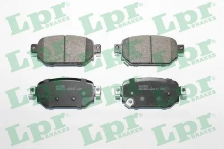 Гальмівні колодки дискові LPR 05P2137