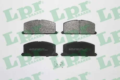 Тормозные колодки передние дисковые LPR 05P268