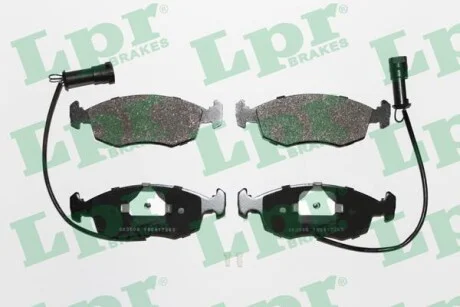 Гальмівні колодки передні дискові LPR 05P269