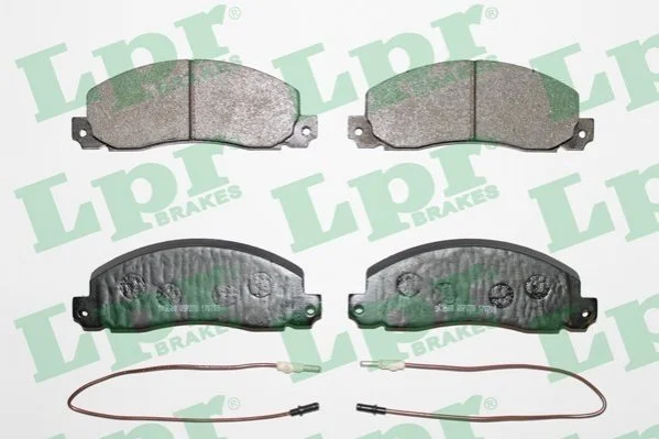 Тормозные колодки передние дисковые LPR 05P278 (фото 1)