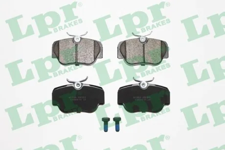 Тормозные колодки дисковые LPR 05P302