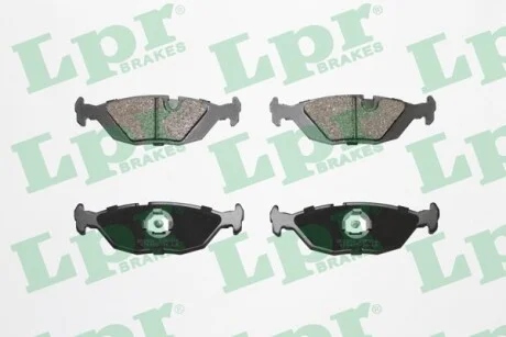 Тормозные колодки задние дисковые LPR 05P306