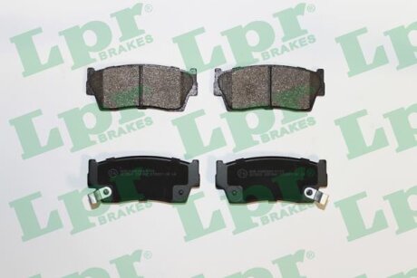 Колодки гальмівні дискові LPR 05P342