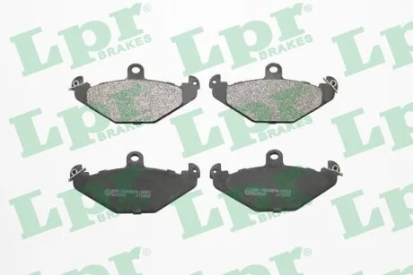 Тормозные колодки задние дисковые LPR 05P427