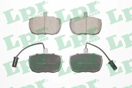 Тормозные колодки дисковые LPR 05P433