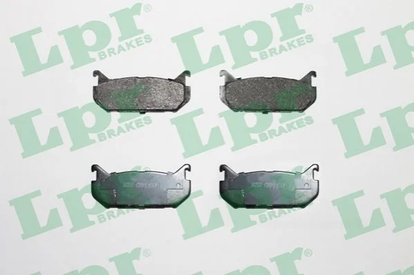 Тормозные колодки задние дисковые LPR 05P512 (фото 1)