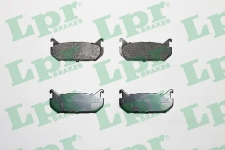 Гальмівні колодки задні дискові LPR 05P512