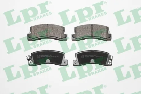 Тормозные колодки задние дисковые LPR 05P514