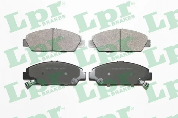 Гальмівні колодки передні дискові LPR 05P567 (фото 1)