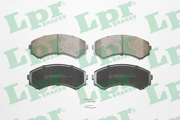 Тормозные колодки передние дисковые LPR 05P569 (фото 1)