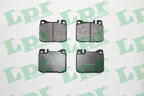 Тормозные колодки дисковые LPR 05P572
