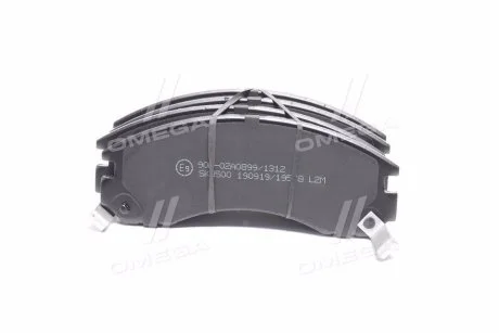 Тормозные колодки передние дисковые LPR 05P578