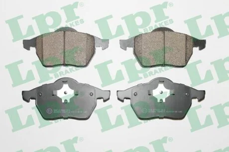 Тормозные колодки передние дисковые LPR 05P612